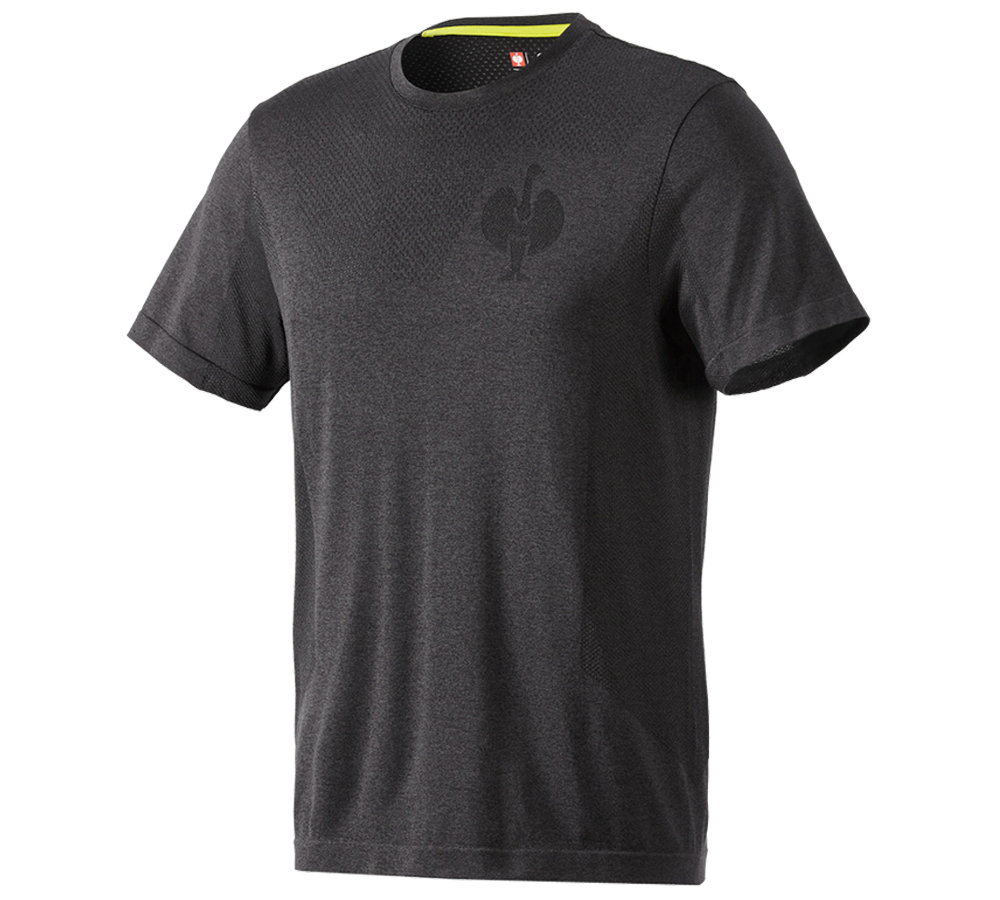 Odzież: Koszulka seamless e.s.trail + czarny melanżowy