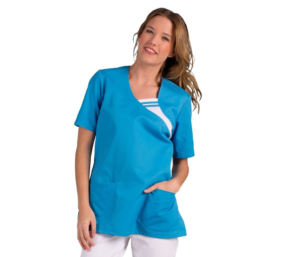 Koszulki | Pulower | Bluzki: Tunika medyczna Lorielle + turkusowy