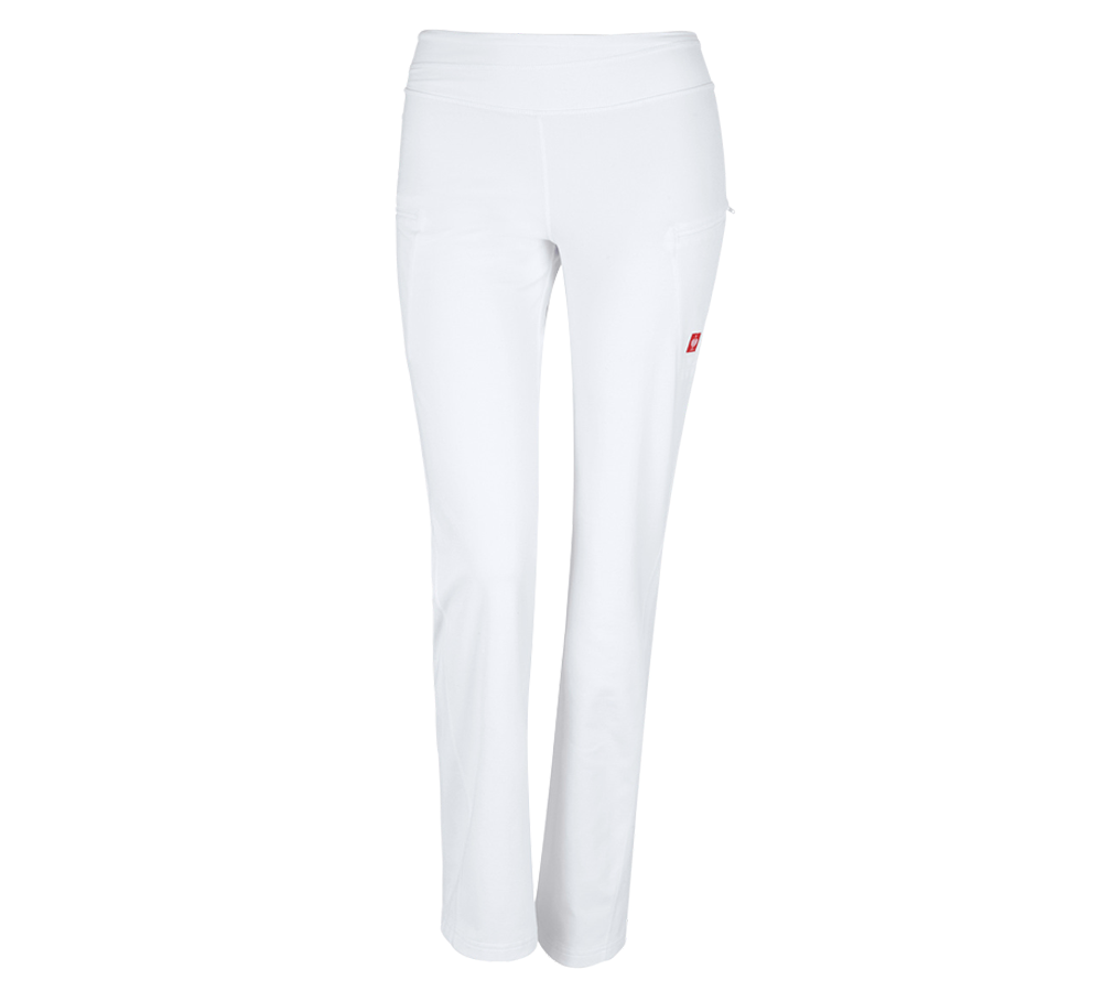 Spodnie robocze: e.s. Spodnie zawodowe jazz pants + biały