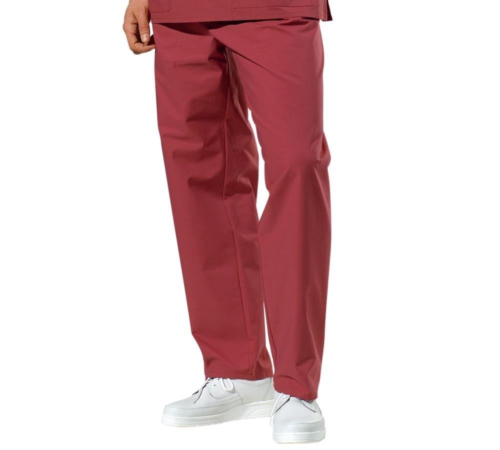 Spodnie robocze: Spodnie chirurgiczne + bordowy