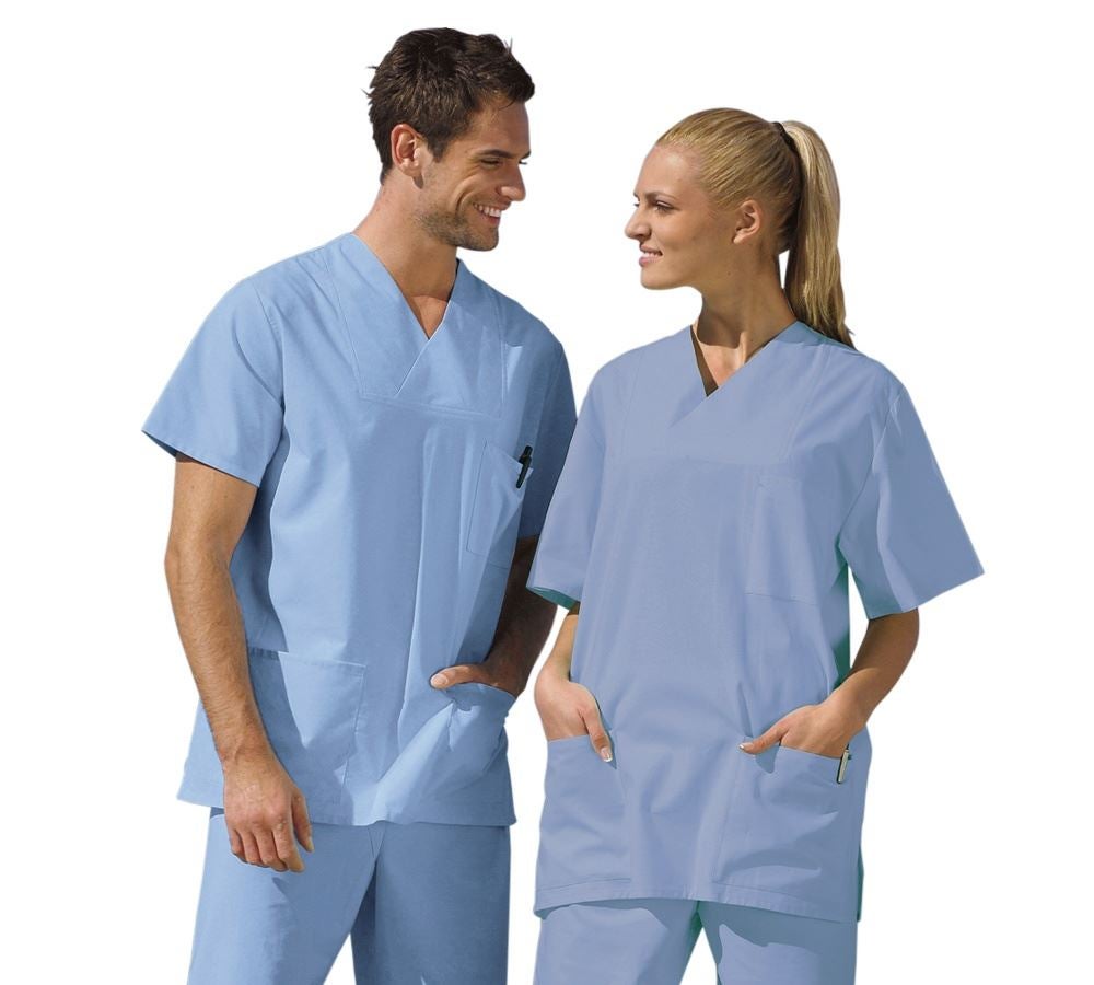 Koszulki | Pulower | Bluzki: Kasak chirurgiczny + jasnoniebieski