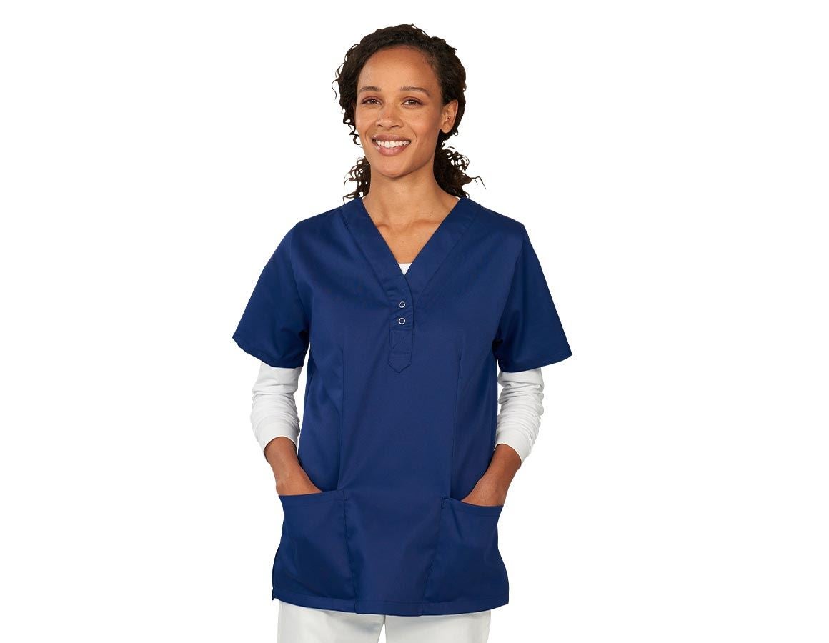 Koszulki | Pulower | Bluzki: Tunika medyczna Julica + niebieski marine