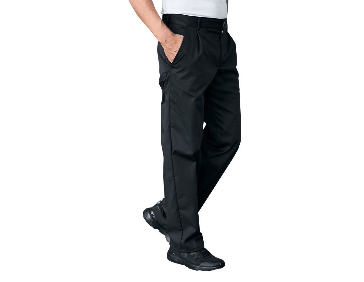Spodnie robocze: Spodnie kucharskie Toulouse II + czarny