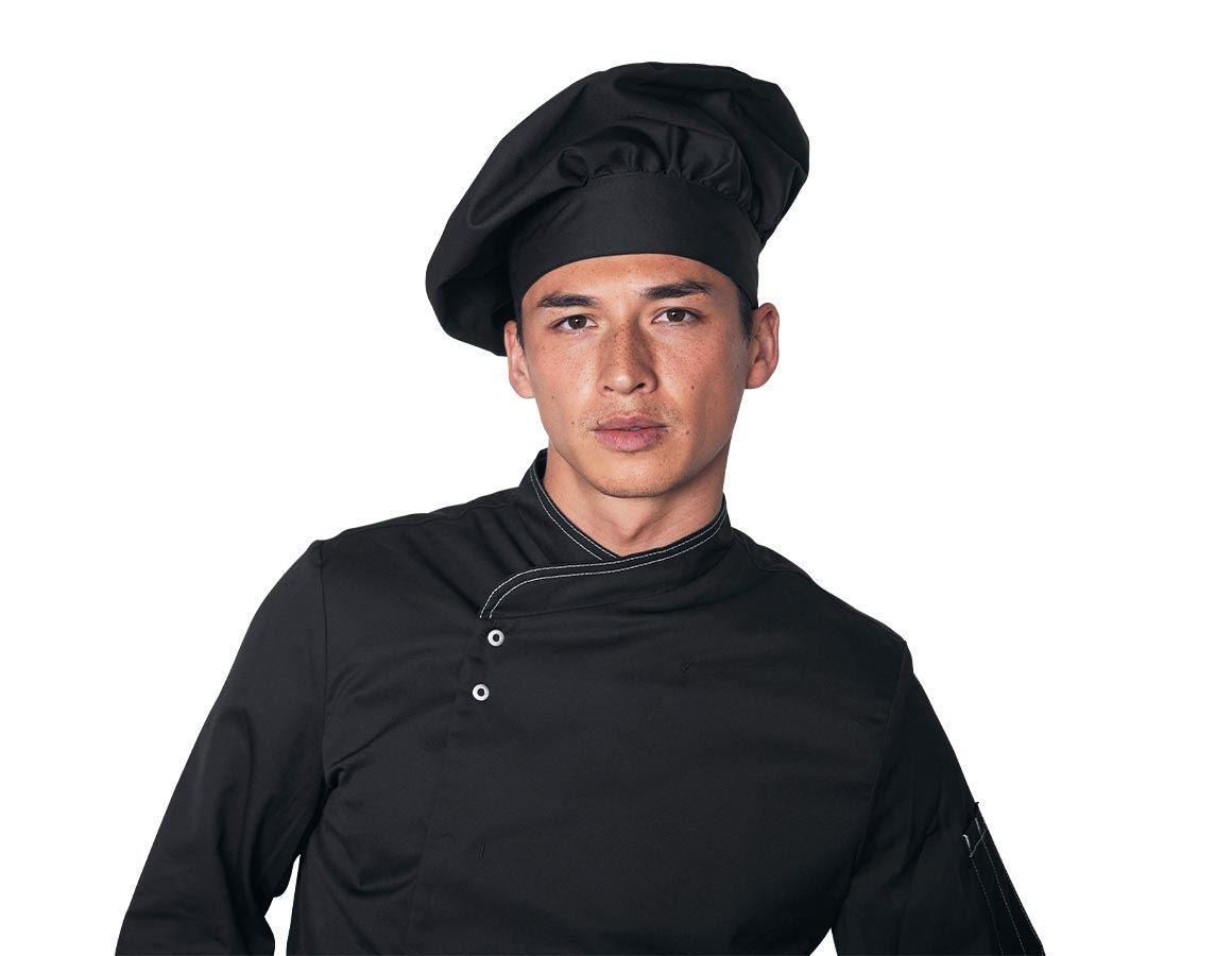 Akcesoria: Francuska czapka kucharska II + czarny