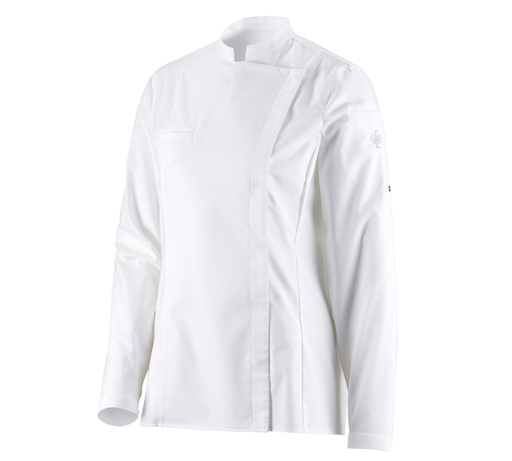Koszulki | Pulower | Bluzki: e.s. Koszula kucharska, damska + biały