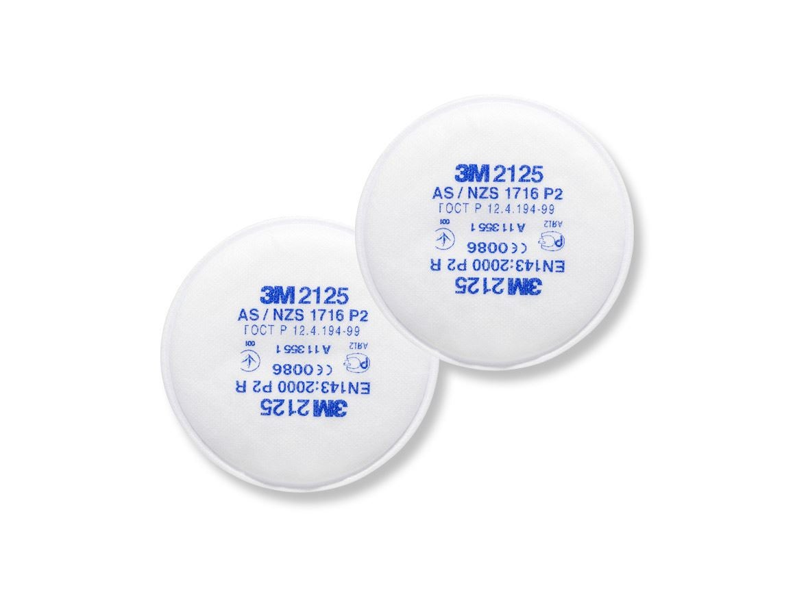 Filtr przeciwpyłowy | Akcesoria: 3M Wkład mikrofiltracyjny przeciwpyłowy 2125, P2
