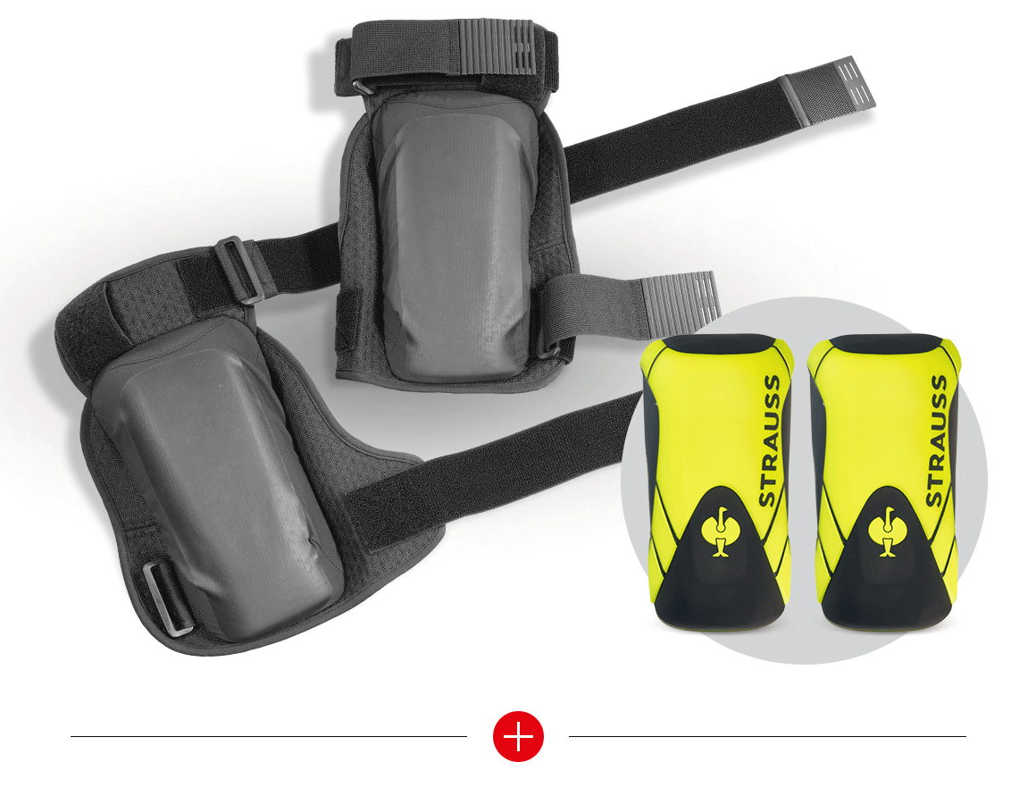 Nakolanniki robocze: SET: e.s. Knee Pad + Kieszeń Pro-Comfort, rough