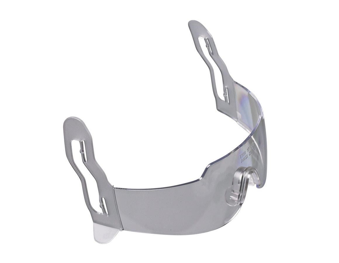 Okulary ochronne: Okulary zintegrowane z hełmem