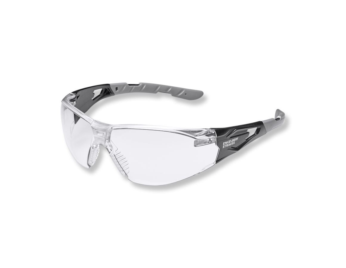 Okulary ochronne: e.s. Damskie okulary ochronne Wise + przezroczysty-przezroczysty/czarny