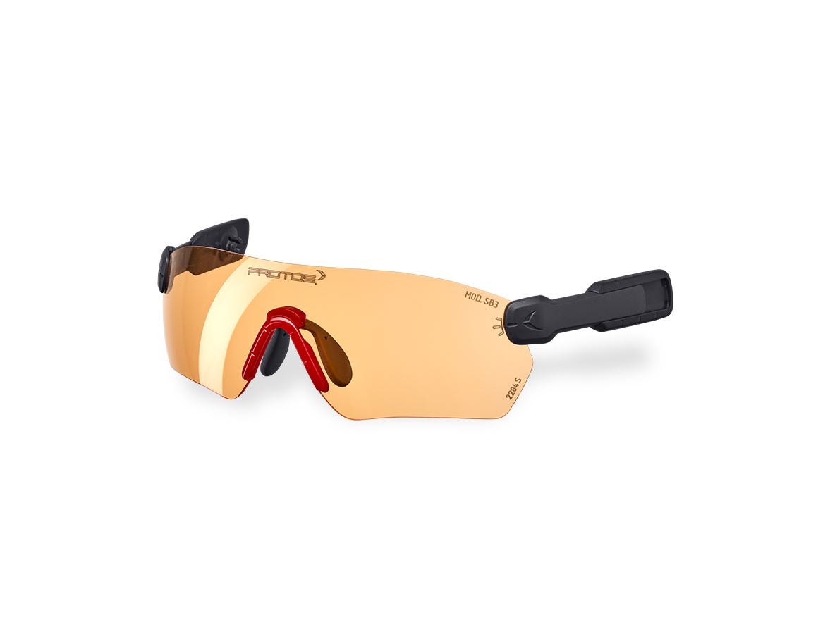 Okulary ochronne: e.s. Okulary ochronne Protos® Integral + pomarańczowy