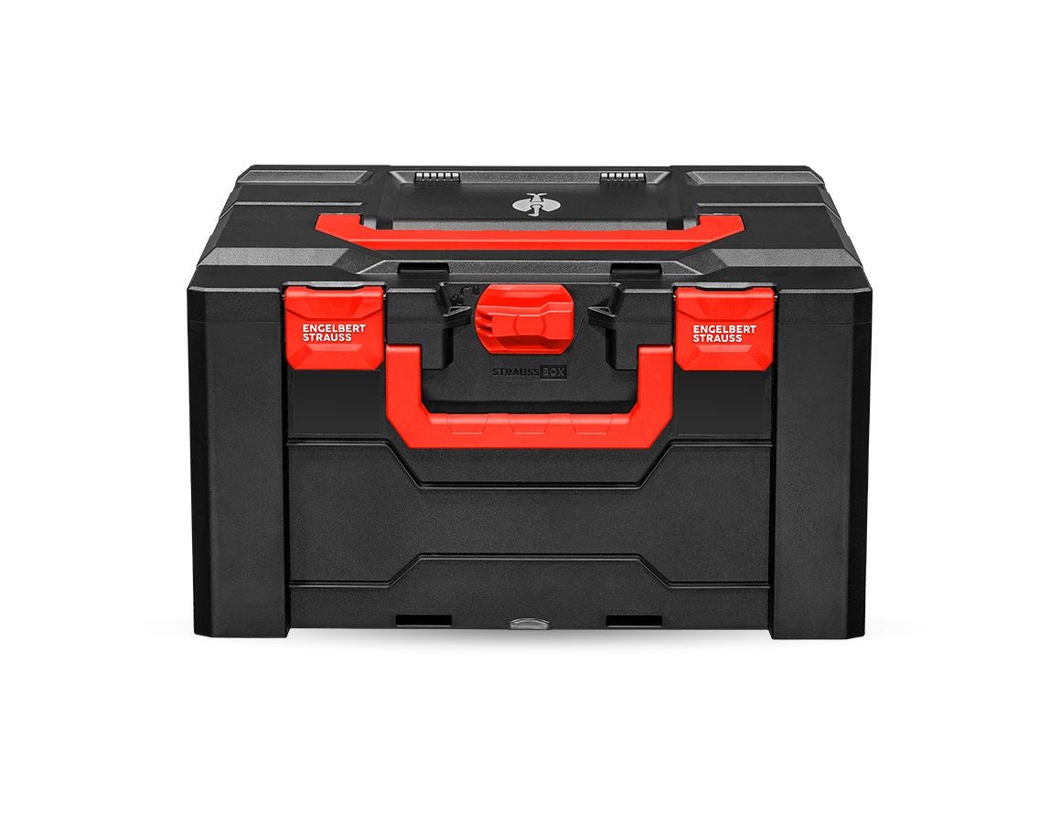 System STRAUSSbox: STRAUSSbox 280 large + czarny/czerwony