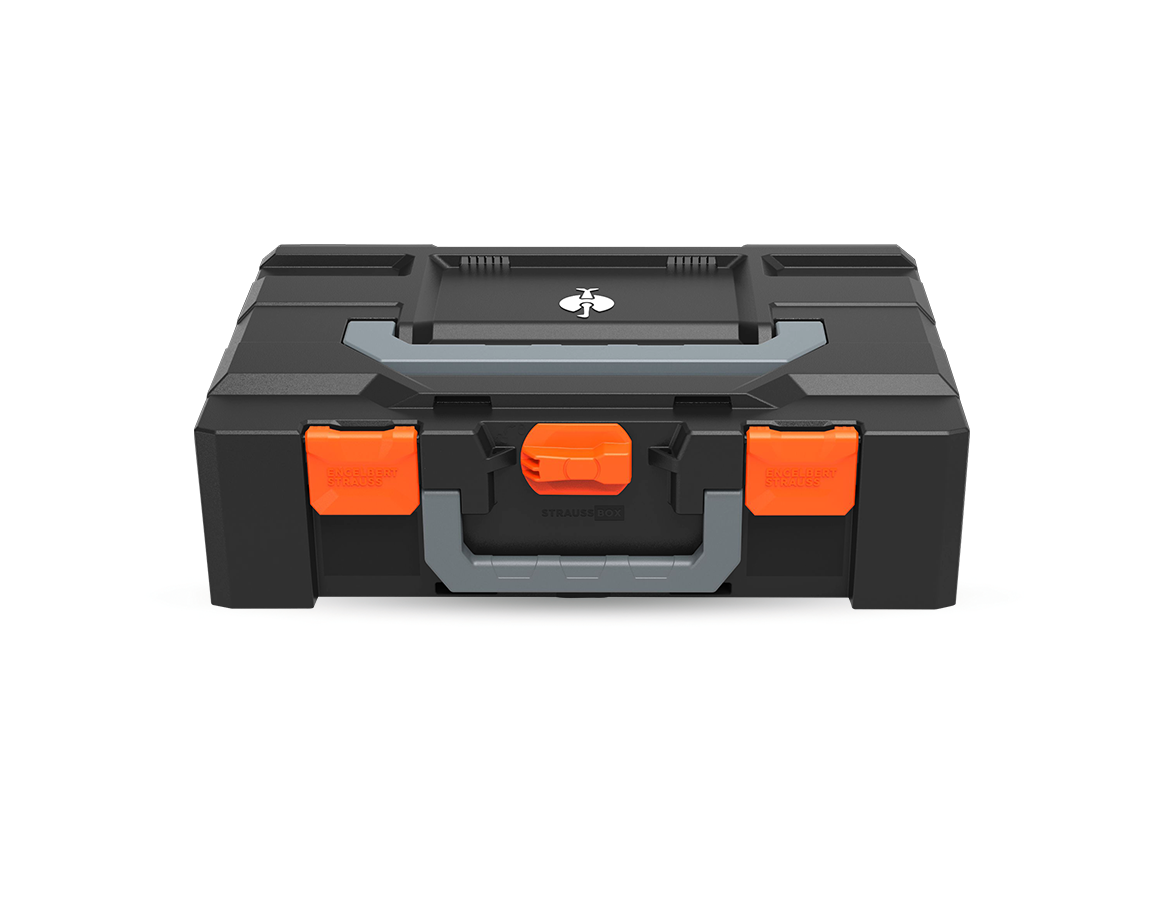 System STRAUSSbox: STRAUSSbox 145 large Color + pomarańczowy ostrzegawczy