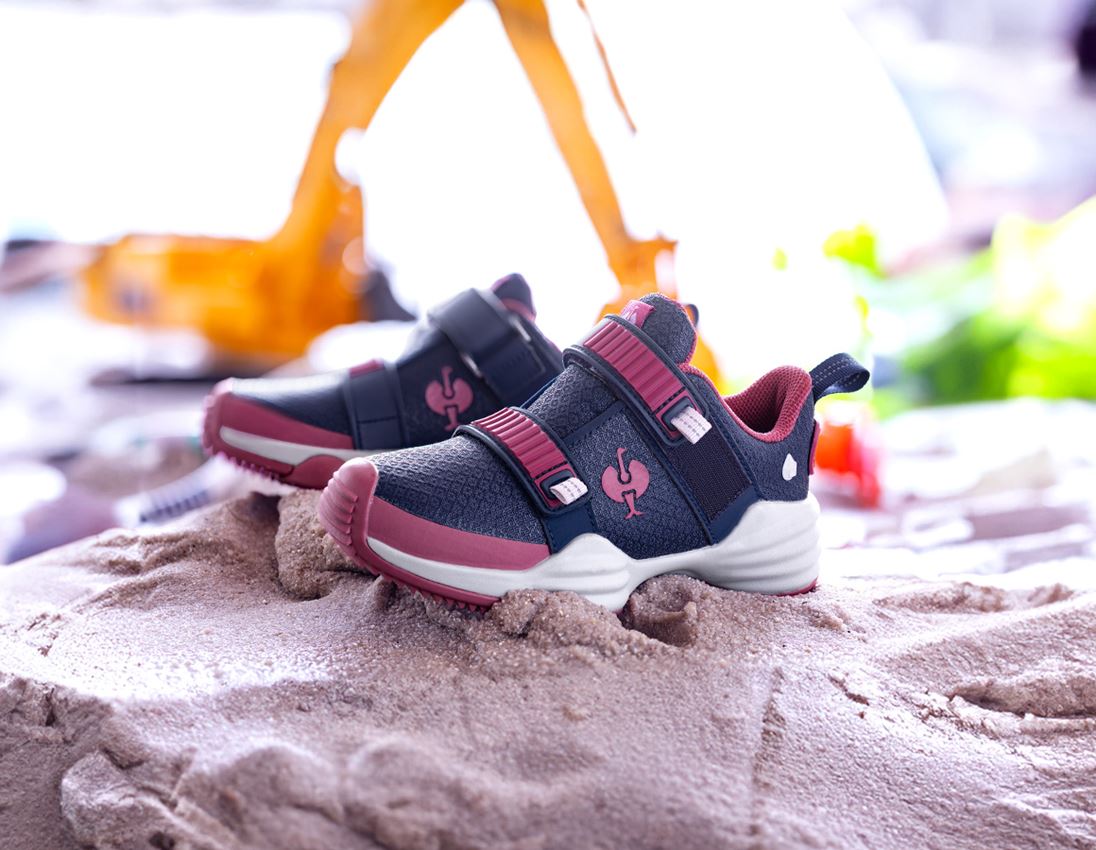 Buty: Uniwersalne buty e.s. Waza, dziecięce + niebieski marine/różowy tara