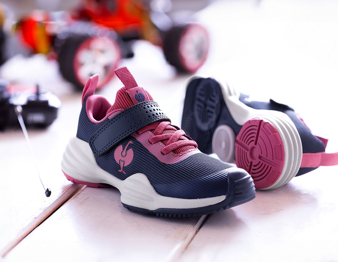 Obuwie dziecięce: Uniwersalne buty e.s. Porto, dziecięce + niebieski marine/różowy tara