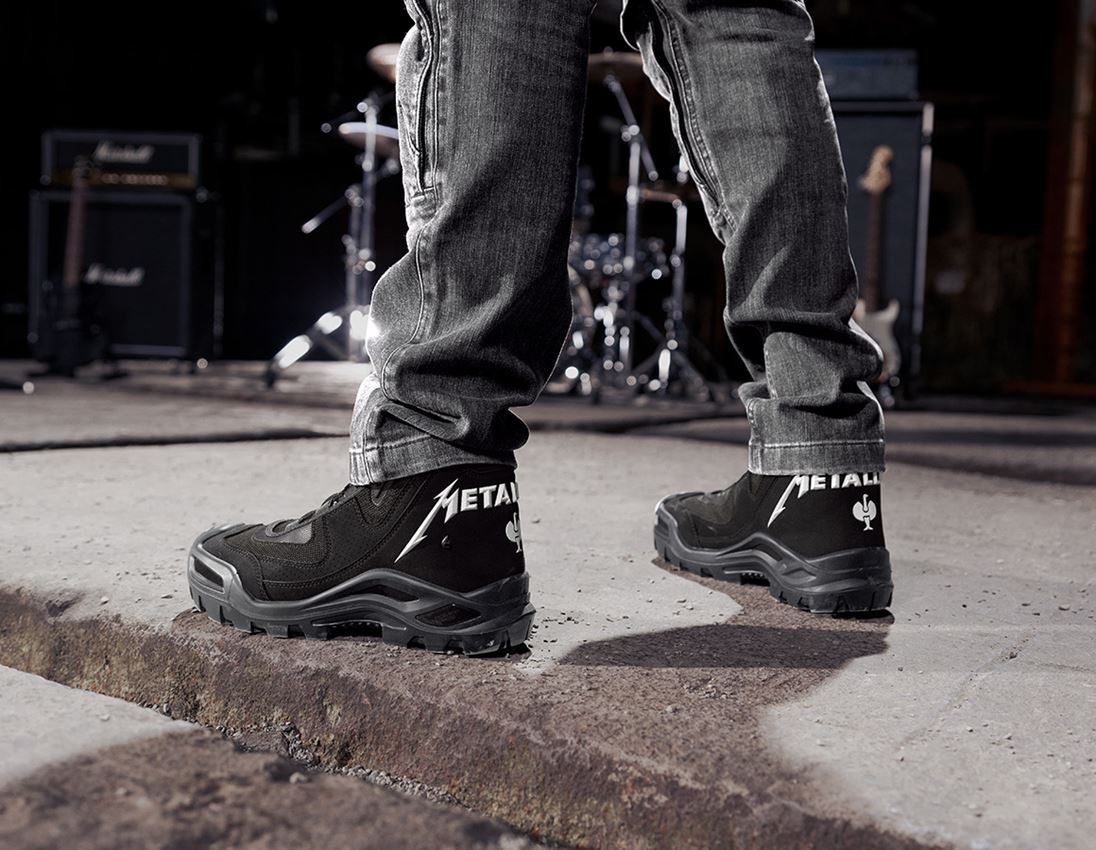 S3: Metallica safety boots + czarny 1