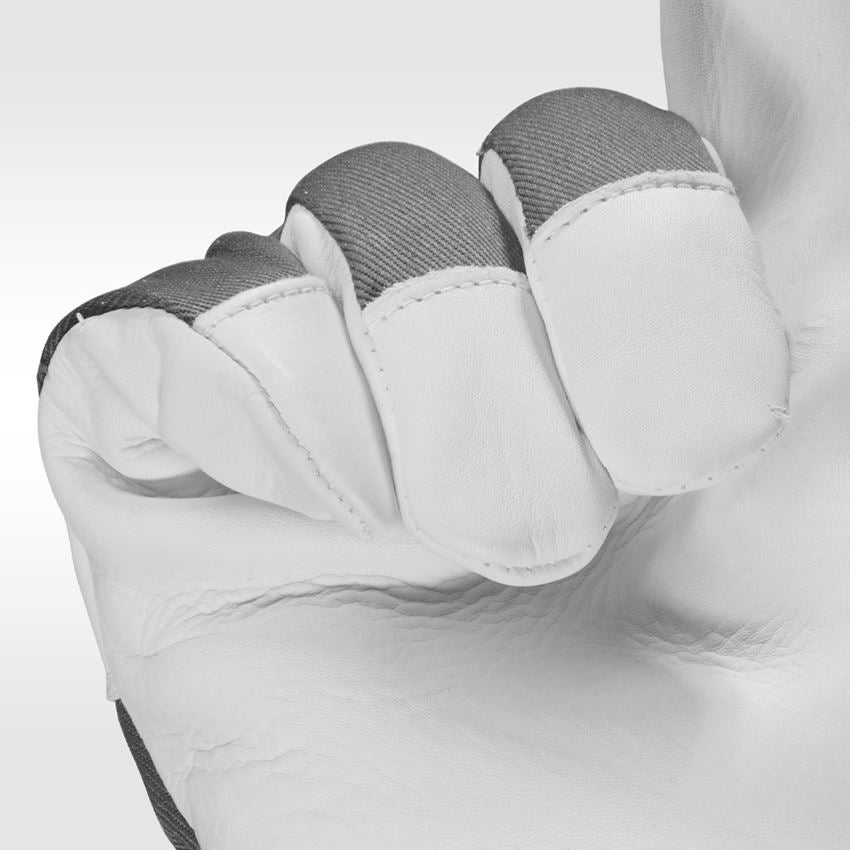 Skóra: Rękawice ze skóry licowej Platinum 2
