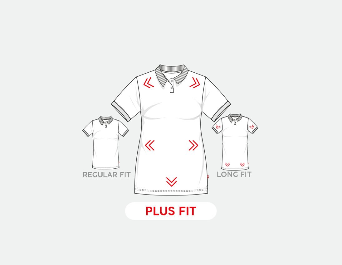 Koszulki | Pulower | Bluzki: e.s. Kosz. polo z piki cotton stretch,da.,plus fit + kobaltowy 1