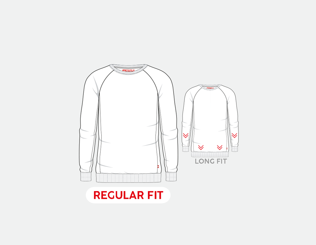 Koszulki | Pulower | Koszule: e.s. Bluza cotton stretch + biały 1