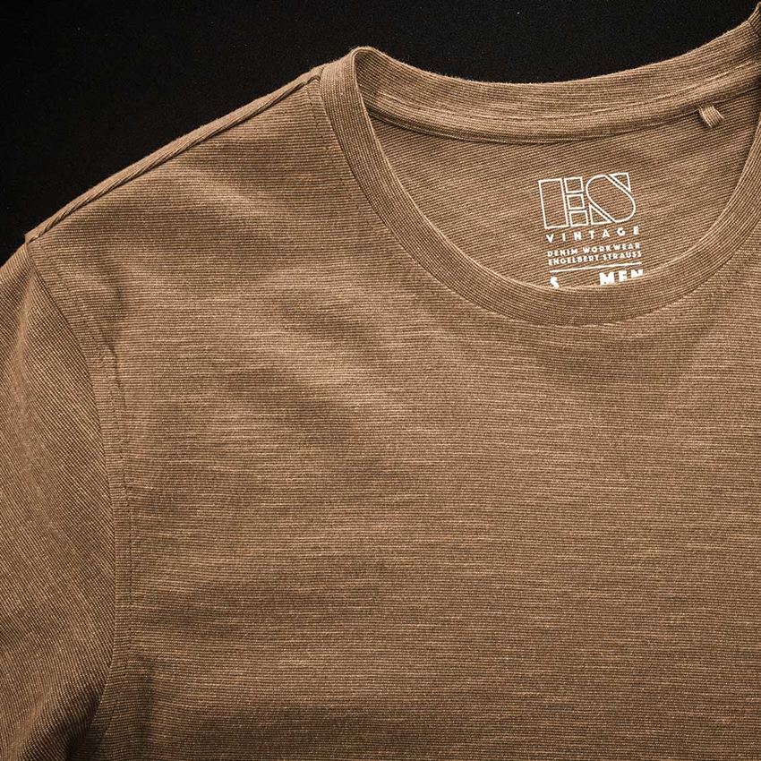 Koszulki | Pulower | Koszule: Koszulka e.s.vintage + sepia melanżowy 2