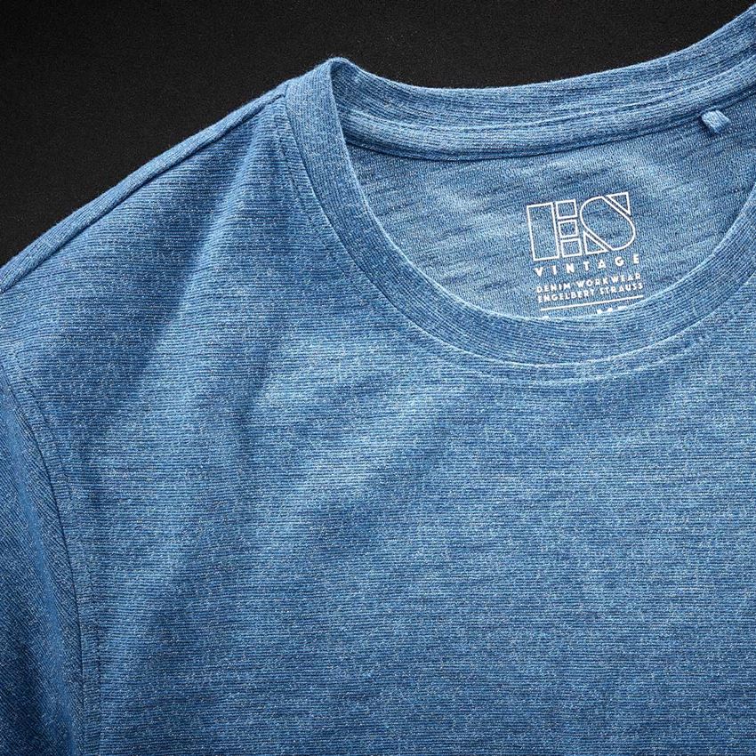 Koszulki | Pulower | Koszule: Koszulka e.s.vintage + niebieski arktyczny melanżowy 2