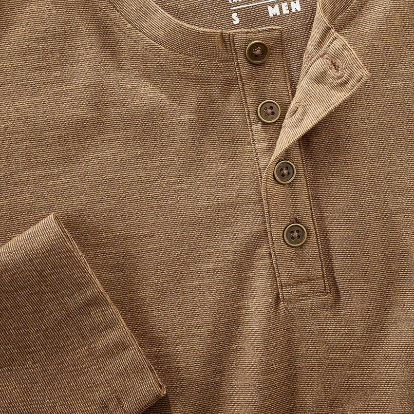 Koszulki | Pulower | Koszule: Bluzka długi rękaw e.s.vintage + sepia melanżowy 2