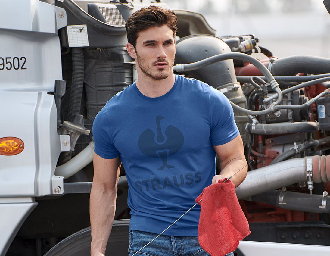 Koszulki | Pulower | Koszule: Koszulka e.s.concrete + błękit alkaliczny