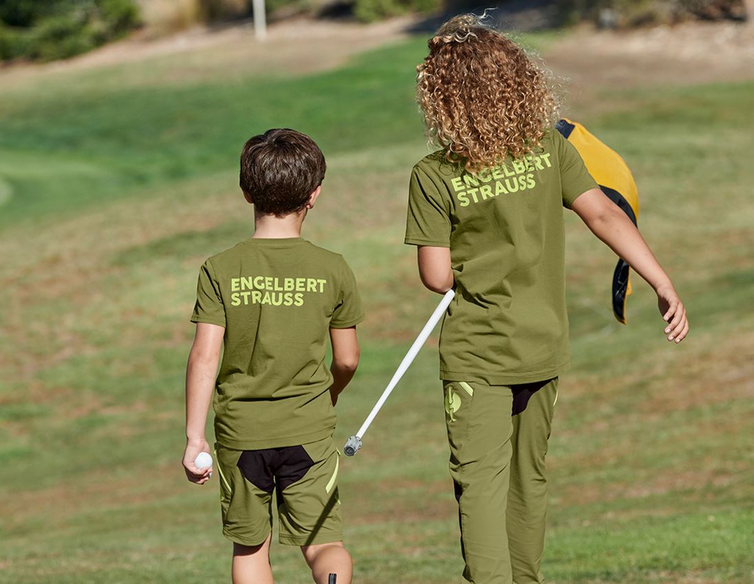 Koszulki | Pulower | Bluzki: Koszulka e.s.trail, dziecięca + zielony jałowcowy/zielony limonkowy 1
