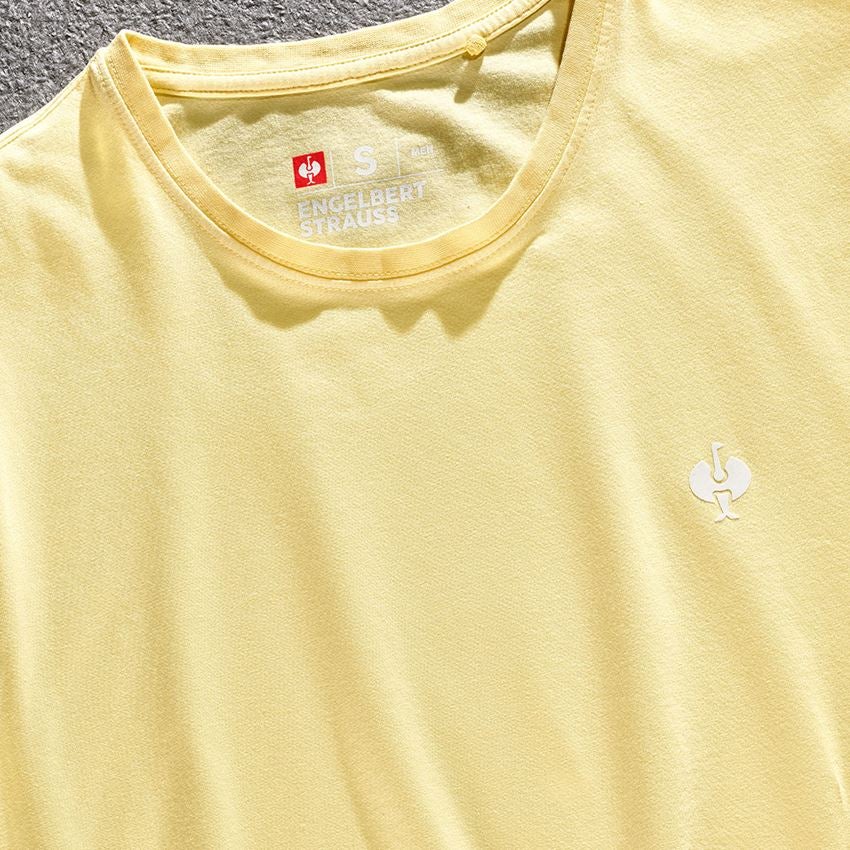 Koszulki | Pulower | Koszule: Koszulka e.s.motion ten pure + jasnożółty vintage 2