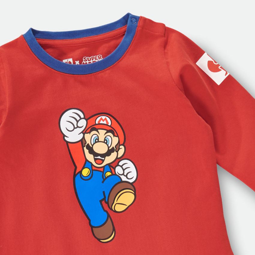 Akcesoria: Super Mario Body niemowlęce + strauss czerwony 2
