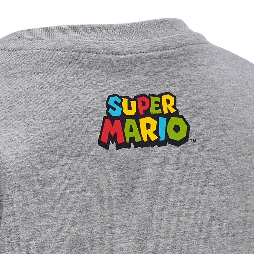Koszulki | Pulower | Bluzki: Super Mario Koszulka, dziecięca + szary melanżowy 2