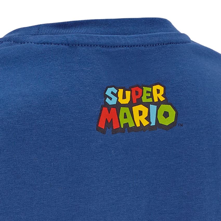 Koszulki | Pulower | Bluzki: Super Mario Koszulka, dziecięca + błękit alkaliczny 2