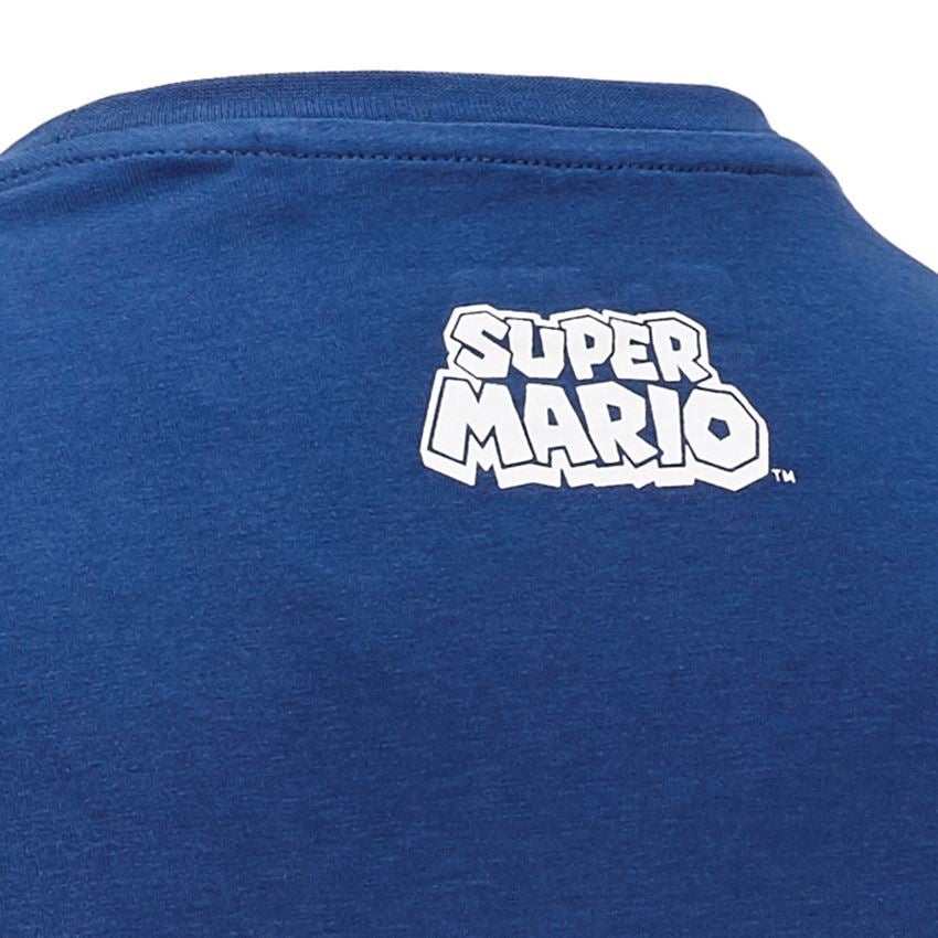 Koszulki | Pulower | Bluzki: Super Mario Koszulka, damska + błękit alkaliczny 2