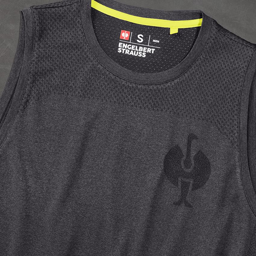 Koszulki | Pulower | Koszule: Koszulka sportowa seamless e.s.trail + czarny melanżowy 2