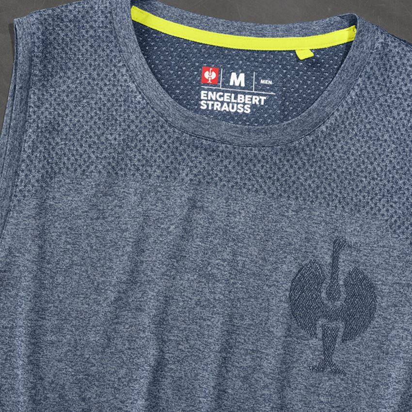 Koszulki | Pulower | Koszule: Koszulka sportowa seamless e.s.trail + niebieski marine melanżowy 2