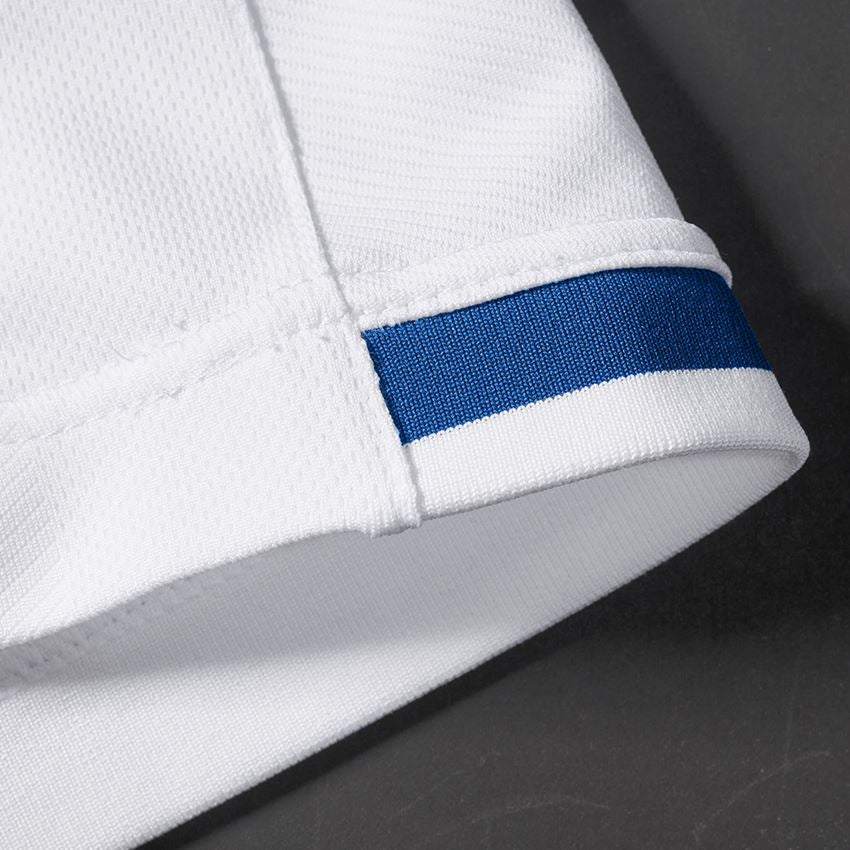 Koszulki | Pulower | Koszule: Koszulka funkcyjna e.s.ambition + biały/niebieski chagall 2