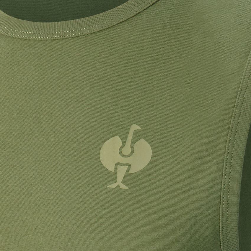 Odzież: Koszulka sportowa e.s.iconic + górska zieleń 2