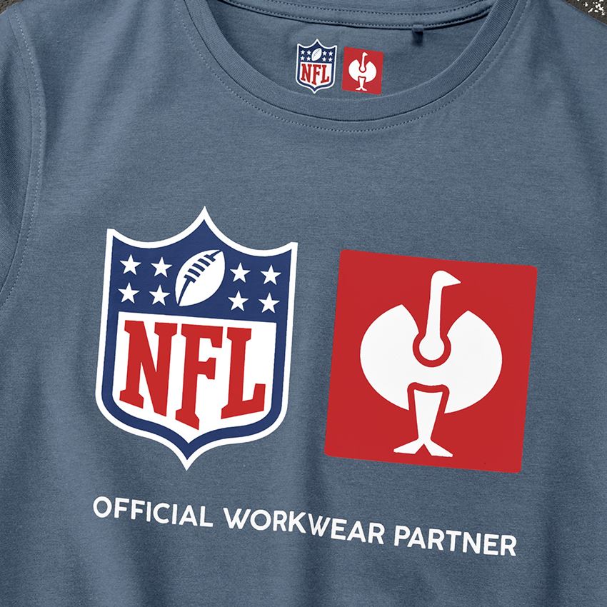 Współpraca: NFL T-Shirt cotton, ladies + niebieski tlenkowy 2