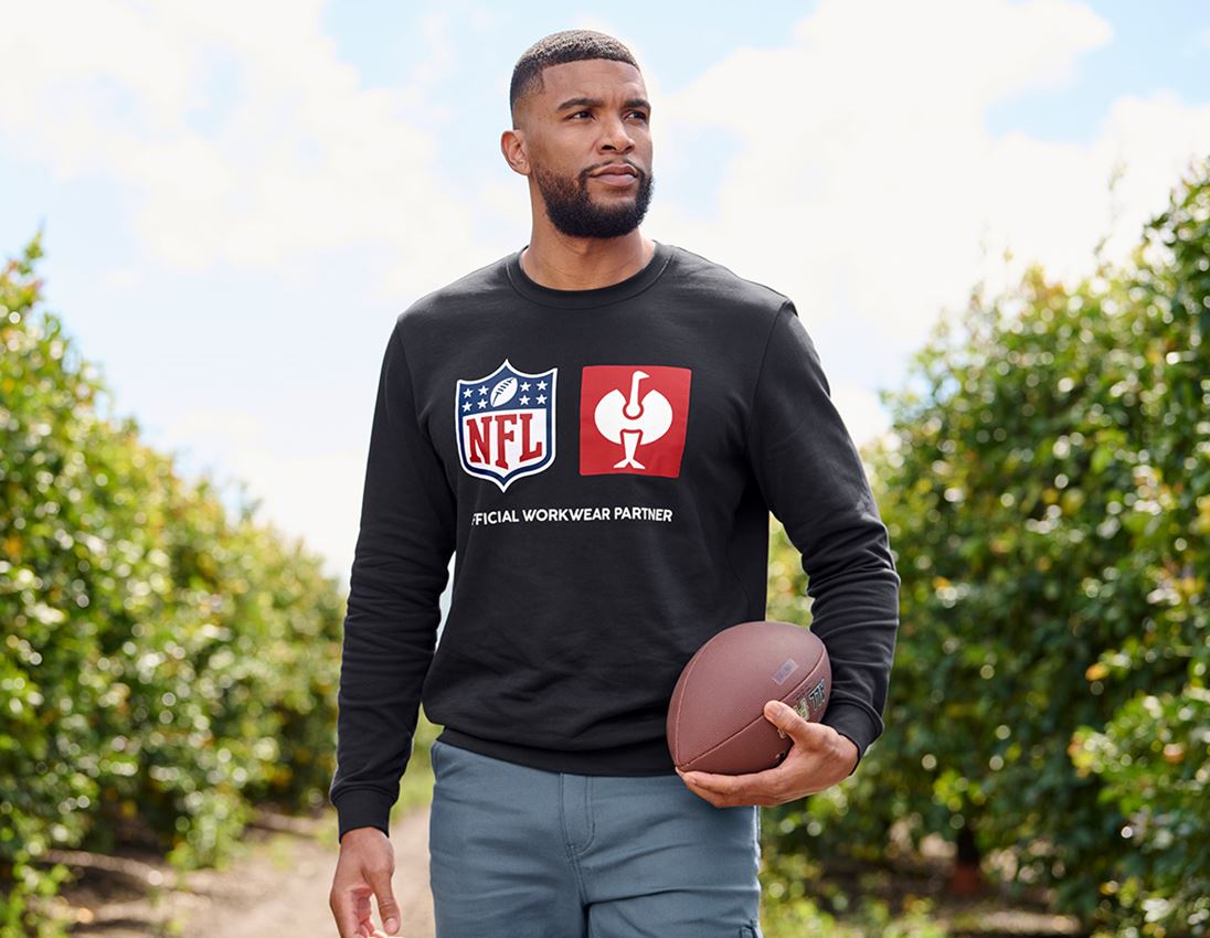 Odzież: NFL Sweatshirt cotton + czarny 1