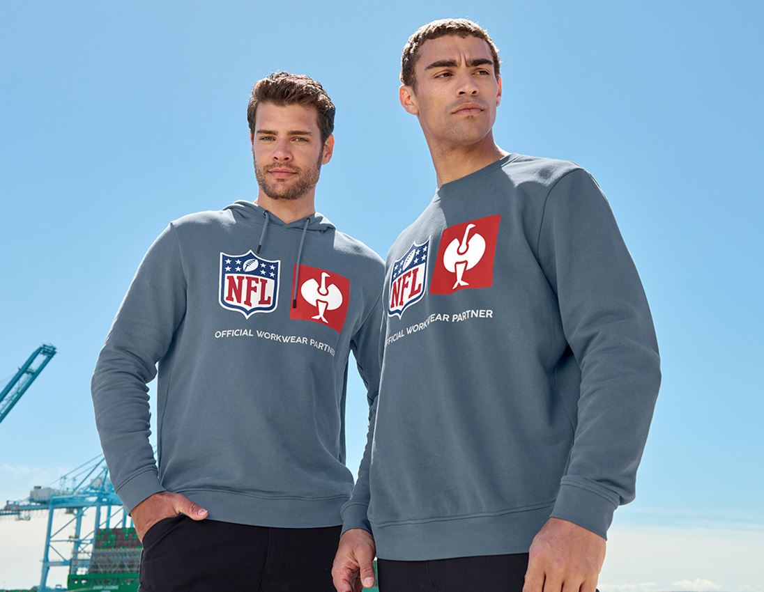 Odzież: NFL Sweatshirt cotton + niebieski tlenkowy 1