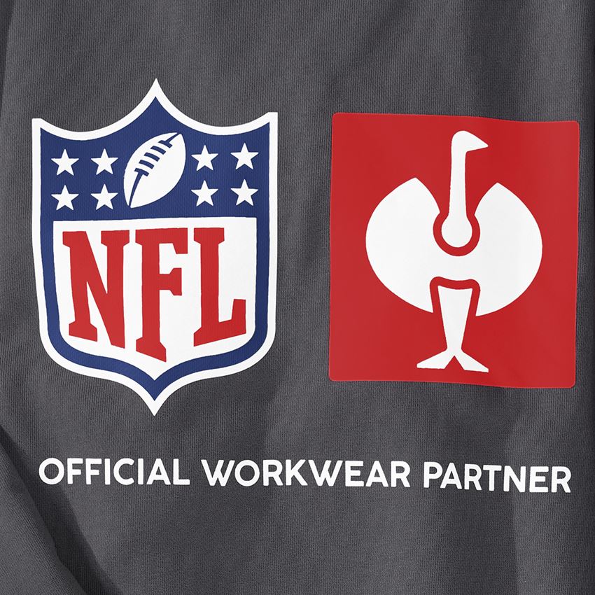 Współpraca: NFL Sweatshirt cotton + karbonowym szary 2