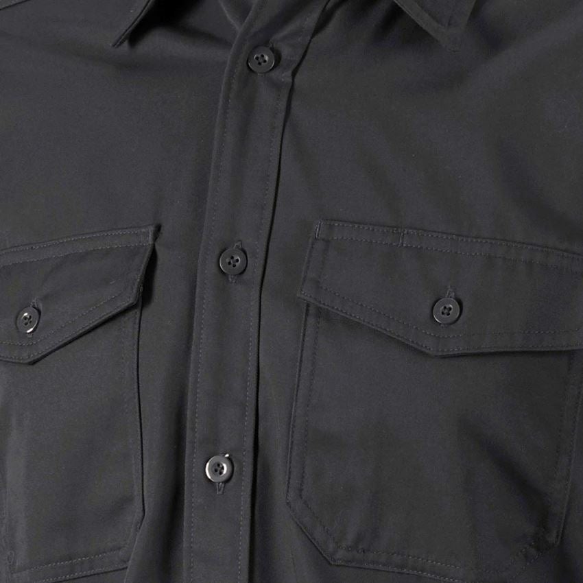 Koszulki | Pulower | Koszule: Koszule robocze e.s.classic, długi rękaw + czarny 2
