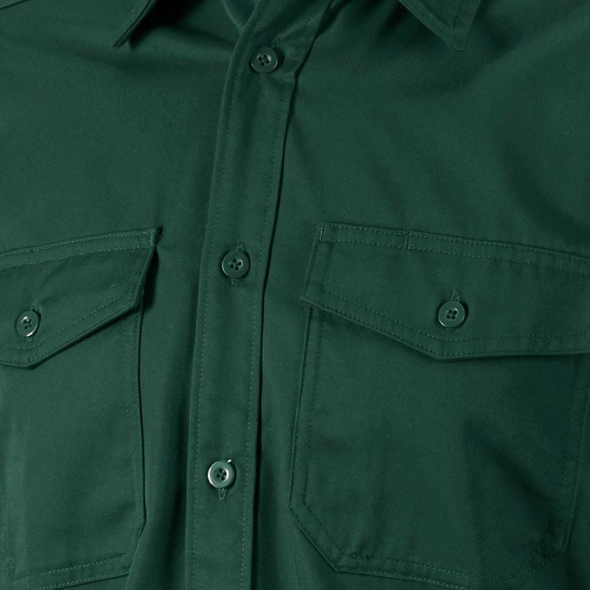 Koszulki | Pulower | Koszule: Koszule robocze e.s.classic, długi rękaw + zielony 2