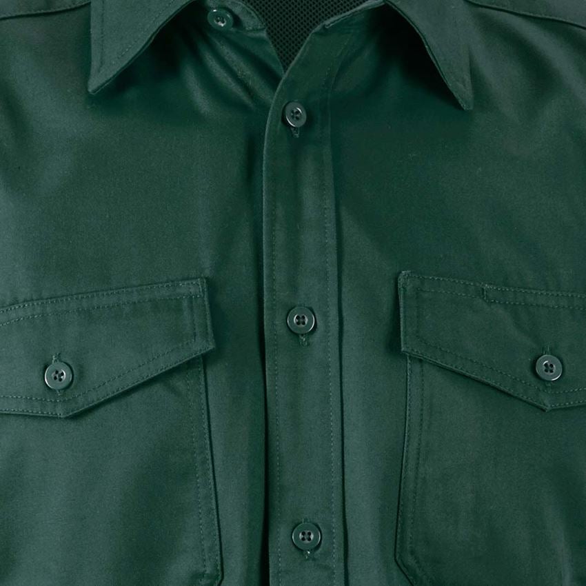 Koszulki | Pulower | Koszule: Koszule robocze e.s.classic, krótki rękaw + zielony 2