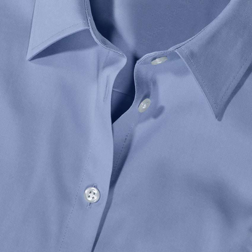 Koszulki | Pulower | Bluzki: e.s. Bluzka biznesowa cotton str., damska reg.fit + mroźny błękit 2
