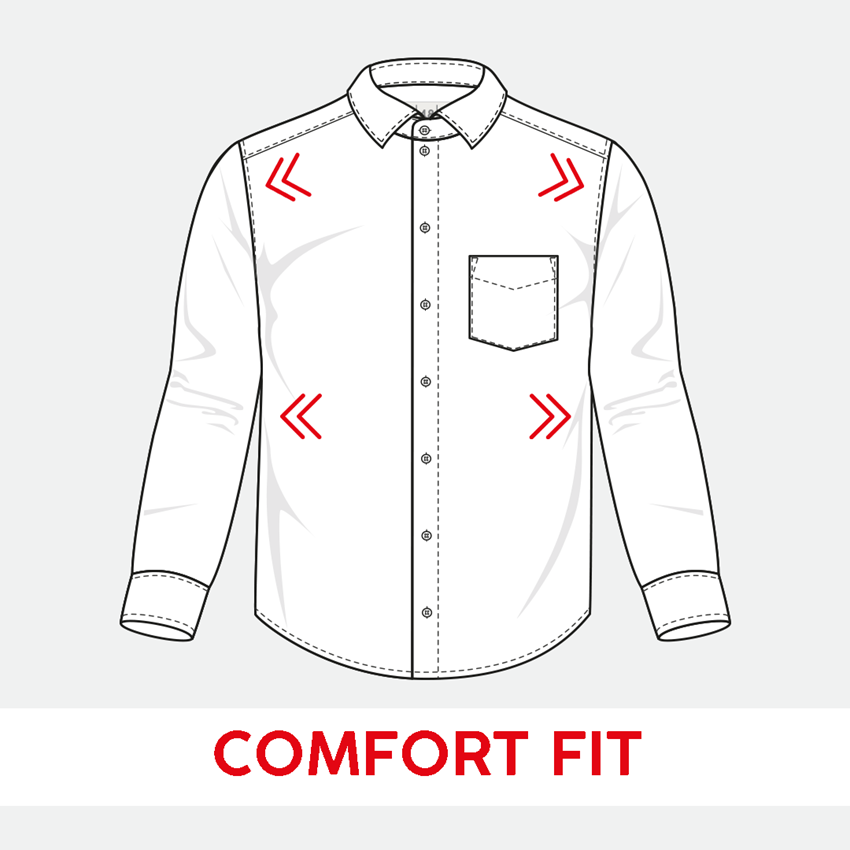 Tematy: e.s. Koszula biznesowa cotton stretch, comfort fit + granatowy w kratkę 2