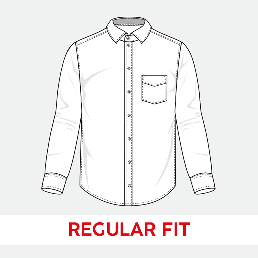 Koszulki | Pulower | Koszule: e.s. Koszula biznesowa cotton stretch regular fit + biały 2