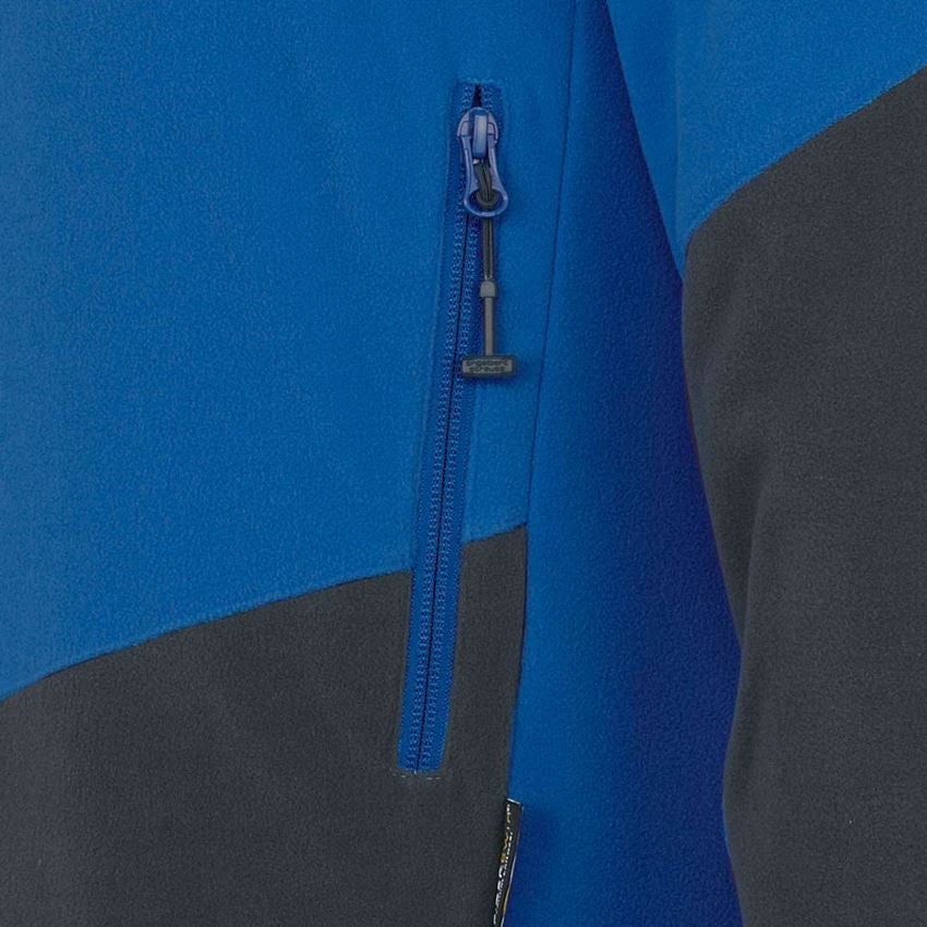 Instalatorow / Hydraulik / Blacharz: Bluza polarowa Troyer e.s.motion 2020 + niebieski chagall/grafitowy 2