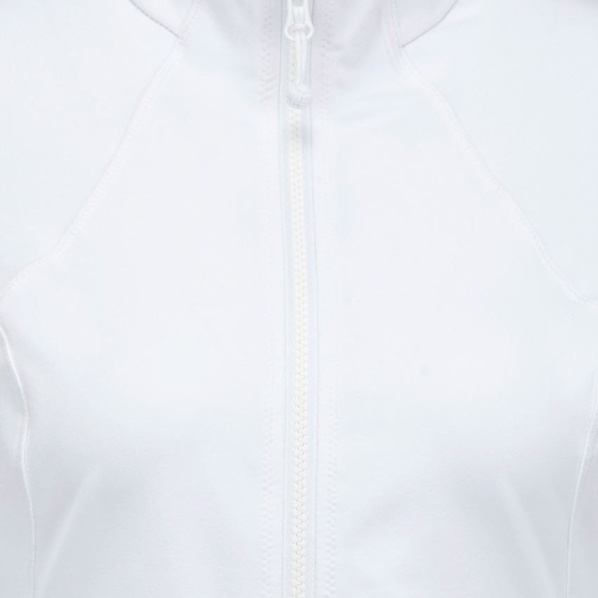 Kurtki robocze: e.s. Funkcyjna kurtka rozpinana solid, damska + biały 2