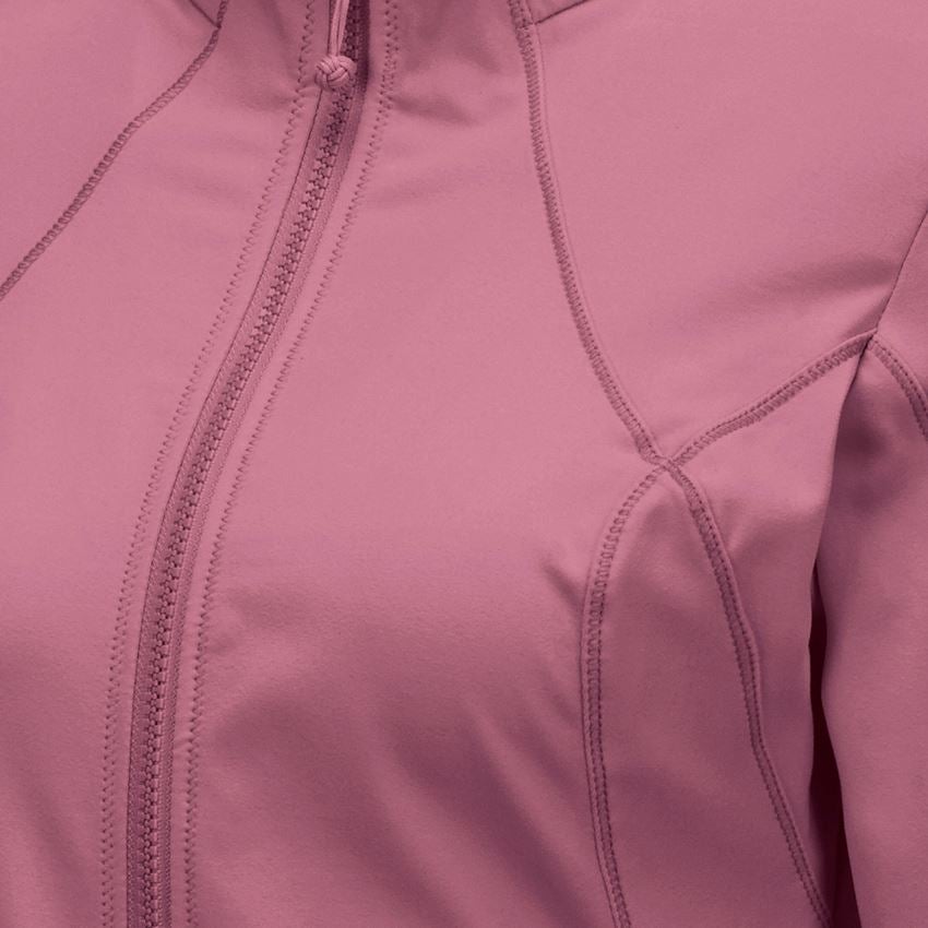 Koszulki | Pulower | Bluzki: e.s. Funkcyjna kurtka rozpinana solid, damska + różowy antyczny 2