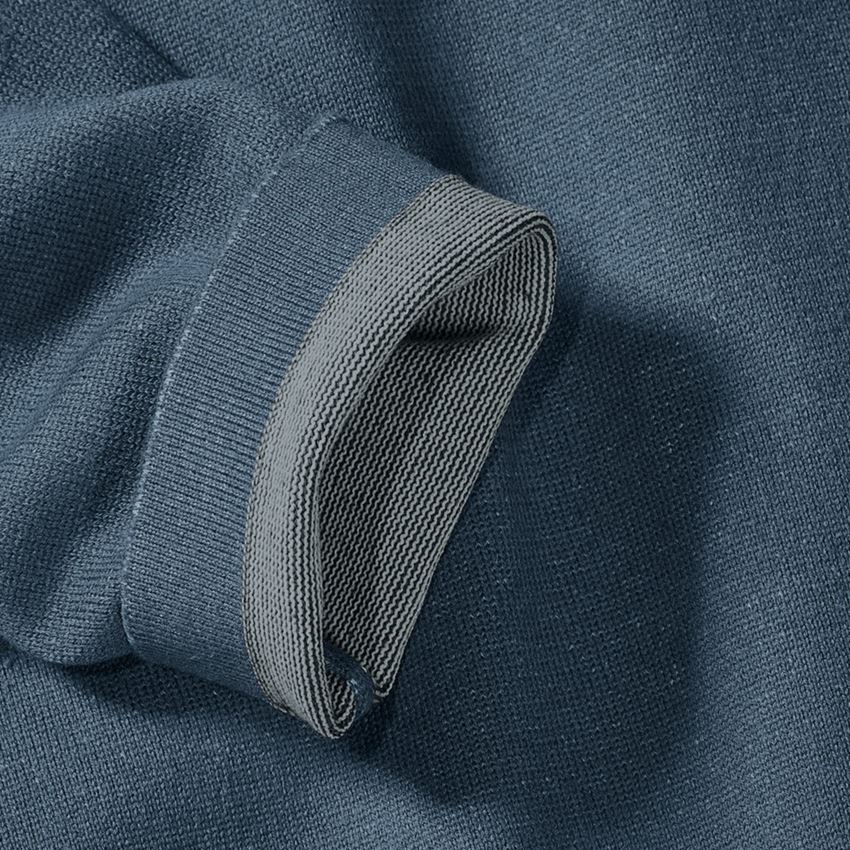 Koszulki | Pulower | Koszule: Sweter dzianinowy e.s.iconic + niebieski tlenkowy 2